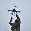 Russia Ukraine War dron vojak