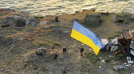 Russia Ukraine War hadí ostrov dobytie