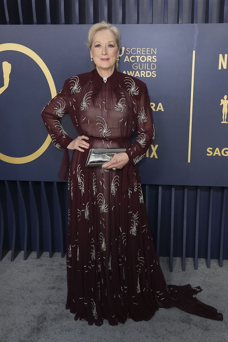 Meryl Streep na 30. ročníku udeľovania SAG Awards.