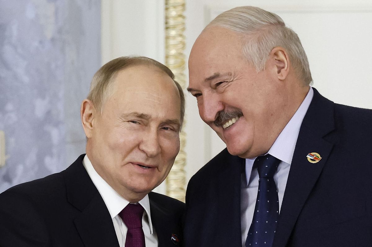 APTOPIX Russia Belarus Lukašenko putin...
