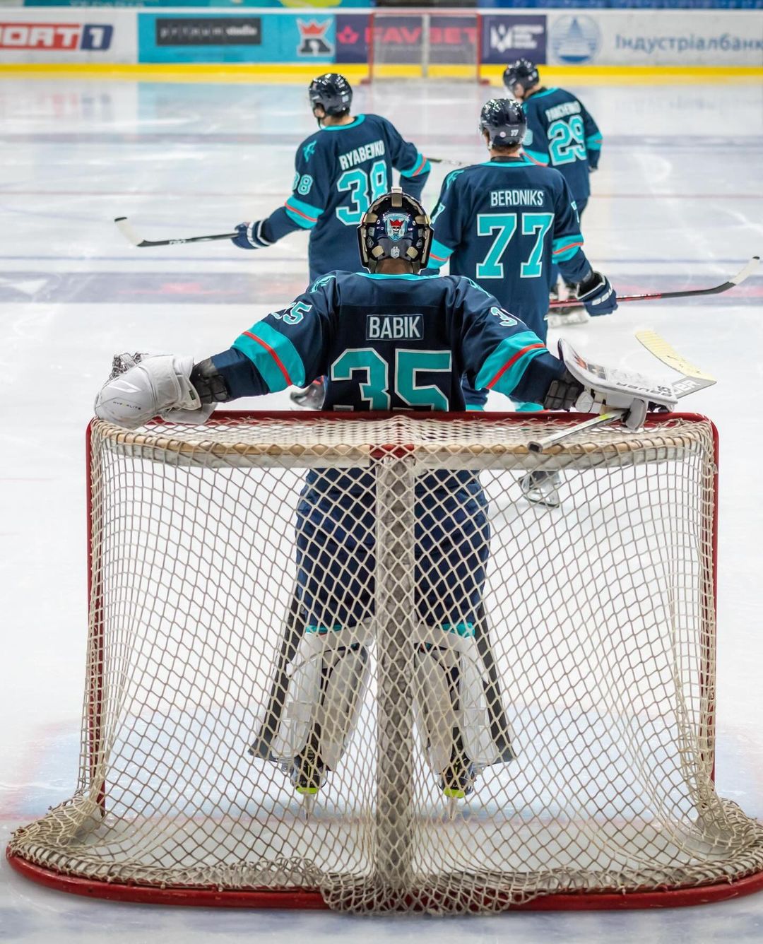 Boris Babík v drese Kyjeva Capitals.