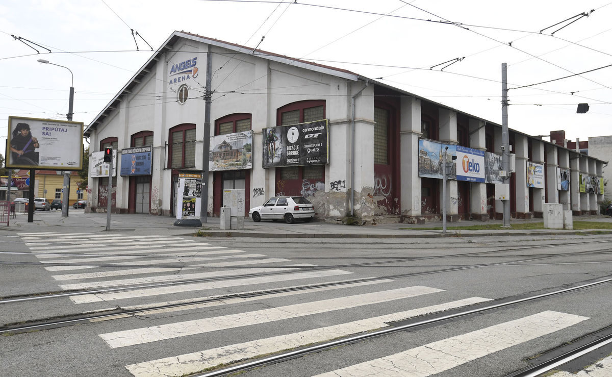 Mestská športová hala v Košiciach.