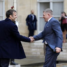 France Ukraine Conference Macron Fico