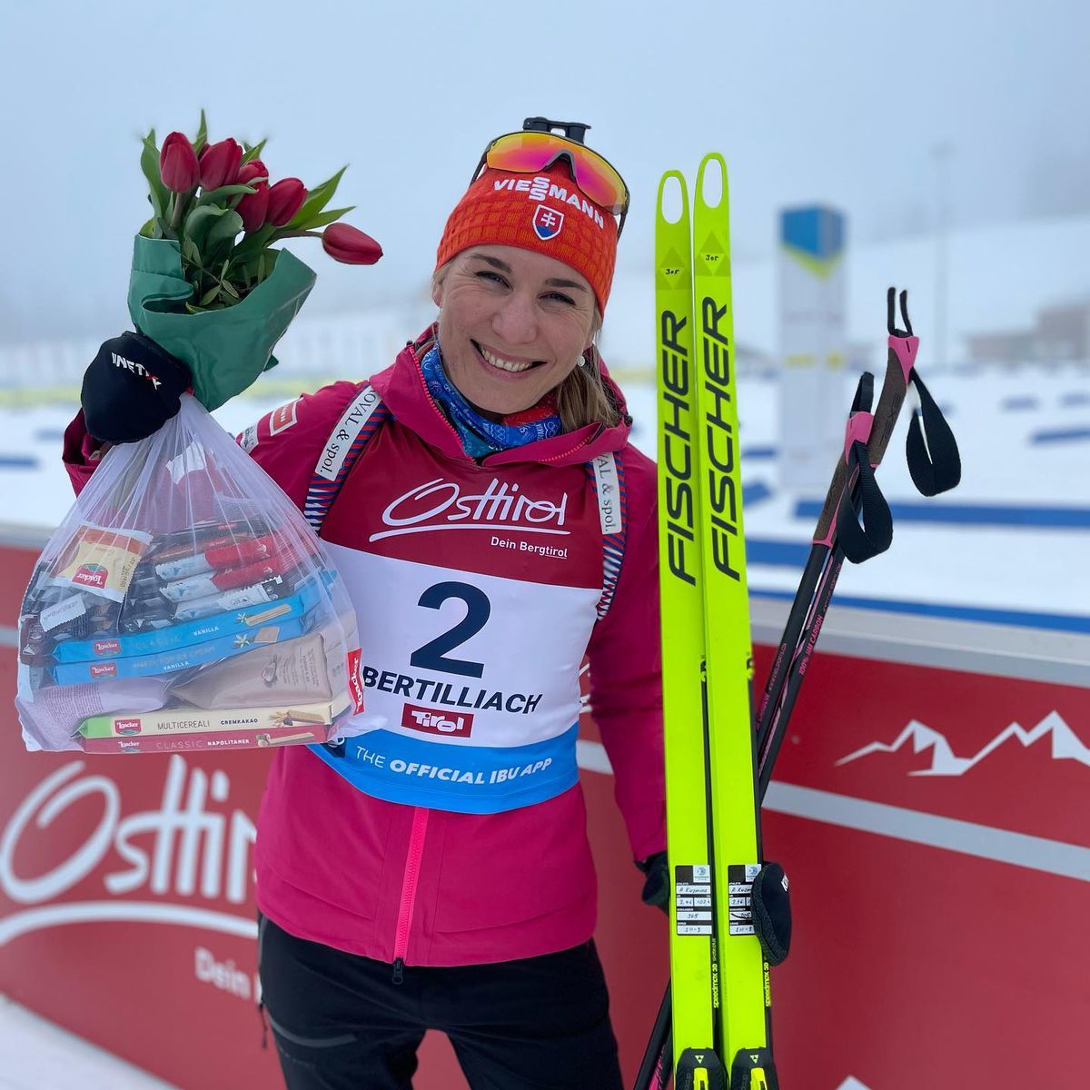 Anastasia Kuzminová po 6. mieste v šprinte na...