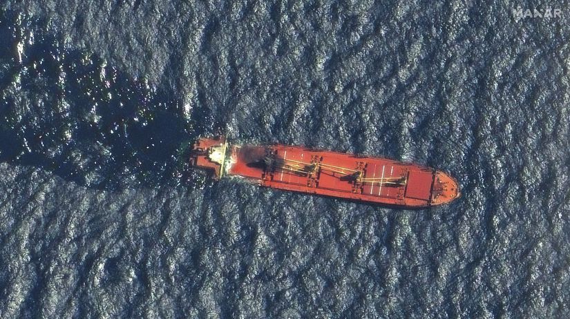 Jemen Rubymar loď potopenie