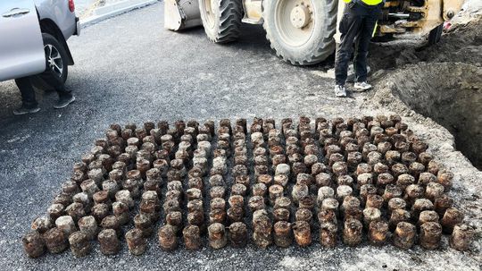V Bratislave našli stovky nemeckých mín z druhej svetovej vojny