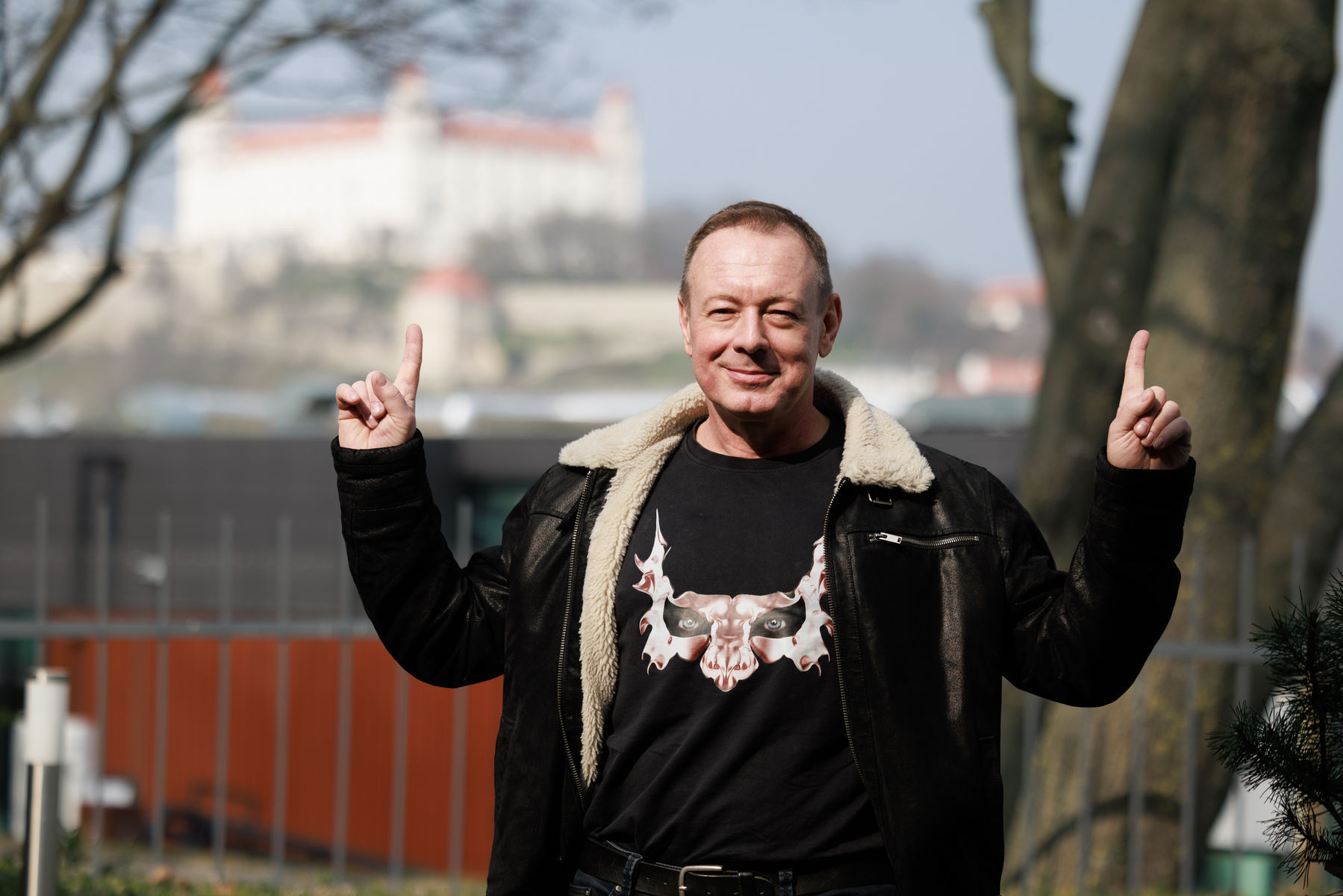 Michal Dvořák hrával s rockovou kapelou Lucie,...
