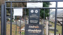 bočný vchod, cintorín, Banská Štiavnica
