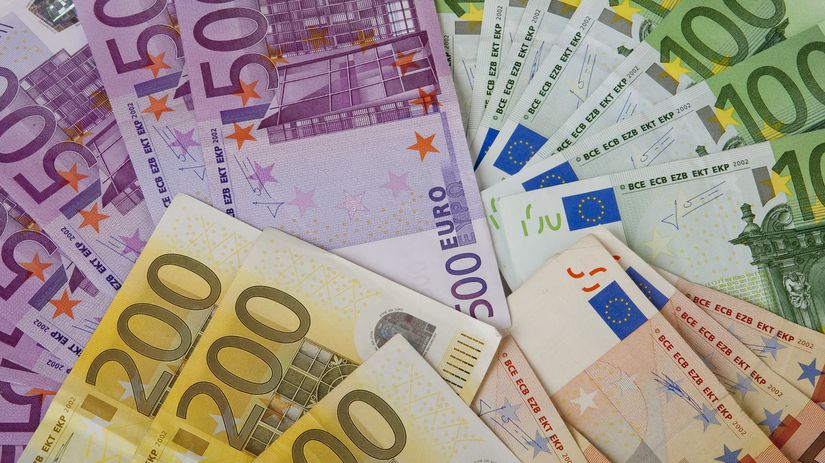 Euro / Eurá / Bankovka / Peniaze /