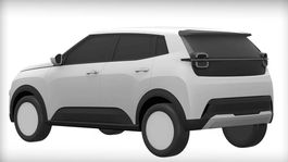 Fiat Panda - patentové snímky 2024