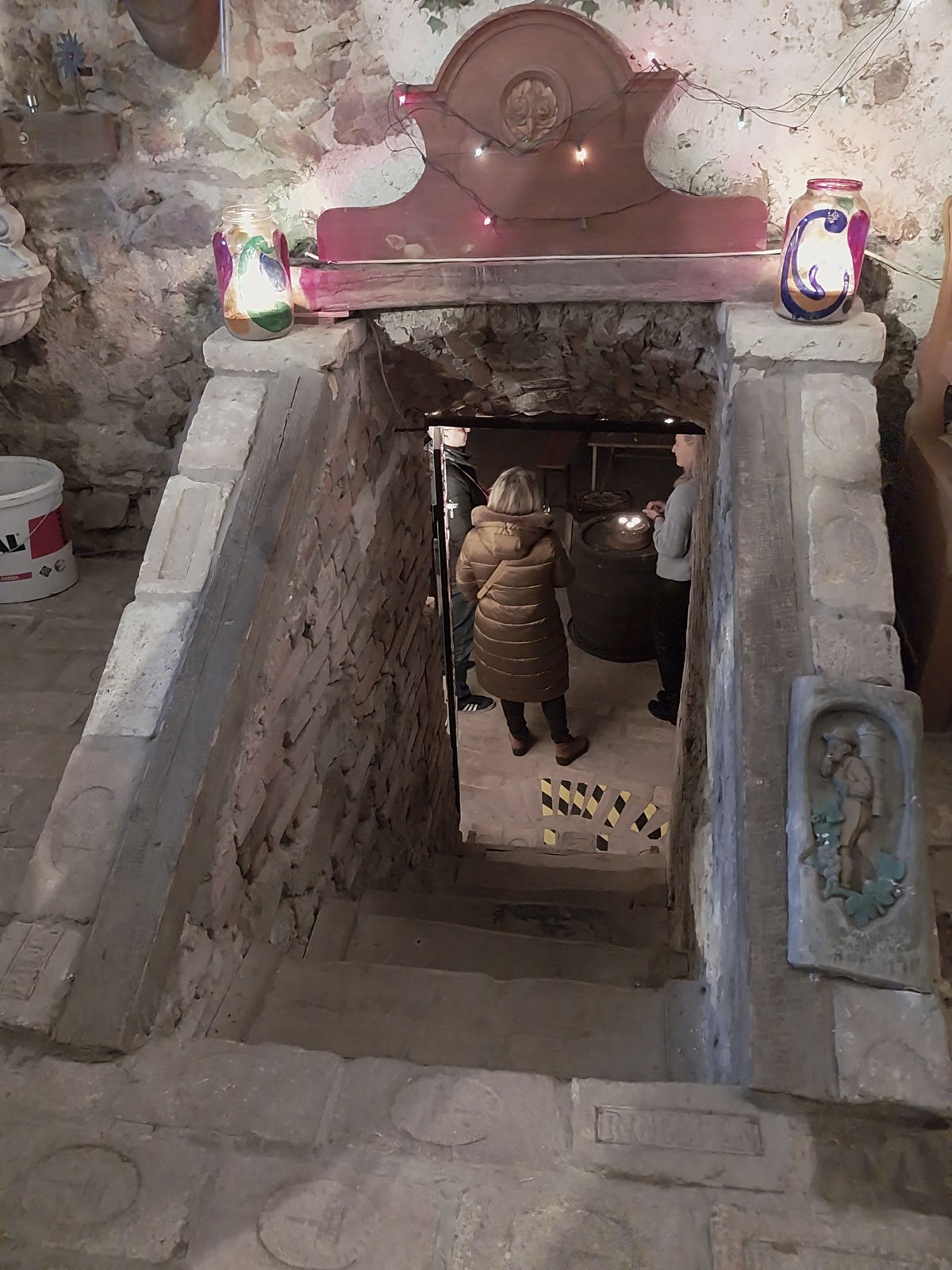 Vchod do pivnice zo 16. storočia.