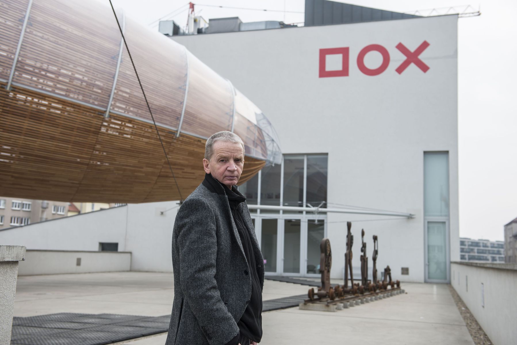 Leoš Válka, riaditeľ pražskej galérie DOX