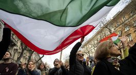 maďarsko protivládny protest budapešť