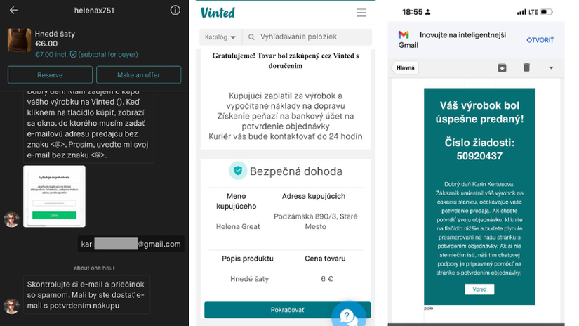 Júliu okradli cez falošný Vinted o 1800 eur