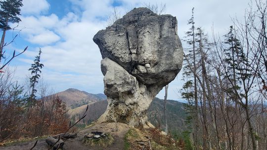 Jeden z najpodivuhodnejších skalných útvarov na Slovensku. Naša príroda ponúka aj takýto skvost