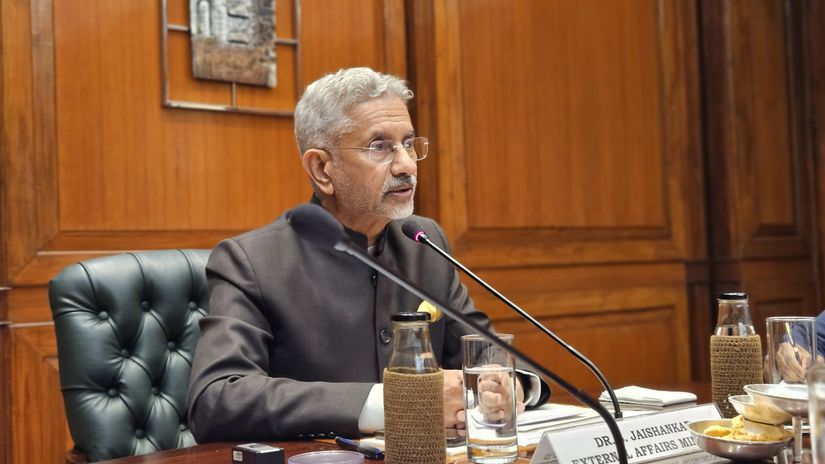 Indický minister zahraničných vecí S. Džaišankár.