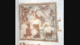 Krčmárka z pekla, freska, Rimavské Brezovo