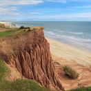 Praia da Falésia, pláž, Portugalsko, dovolenka, cestovanie, more, oceán, piesok