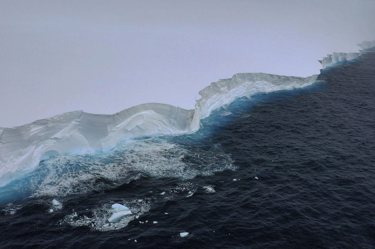 antarktída, ľadovec A23a
