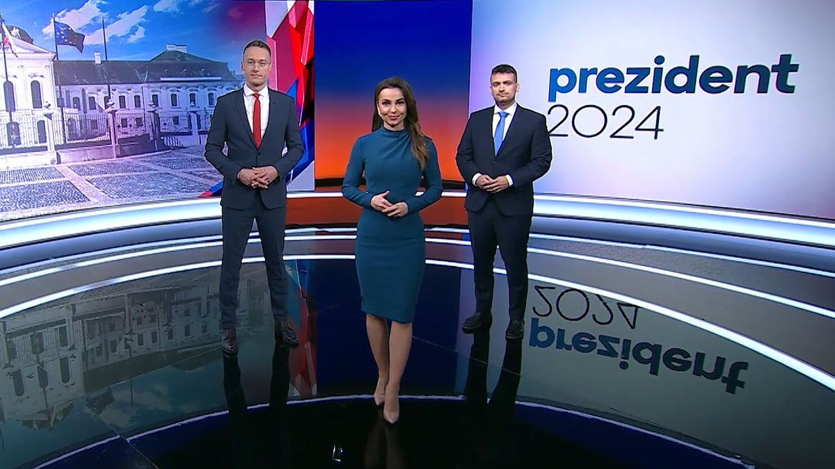 Moderátormi relácie Prezident 2024: Volebná noc...