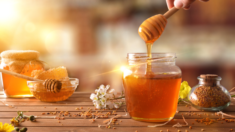 Puteți păstra miere cu un conținut mai mic de apă...