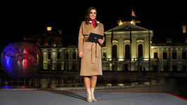 Prezident 2024 Volebná noc Zuzana Čimová