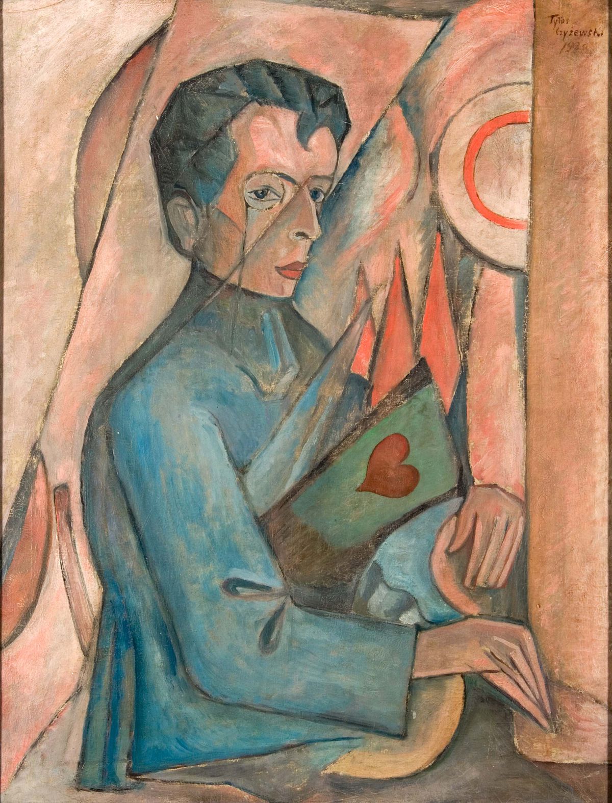 Tytus Czyżewski: Portret Brunona Jasieńskiego,...