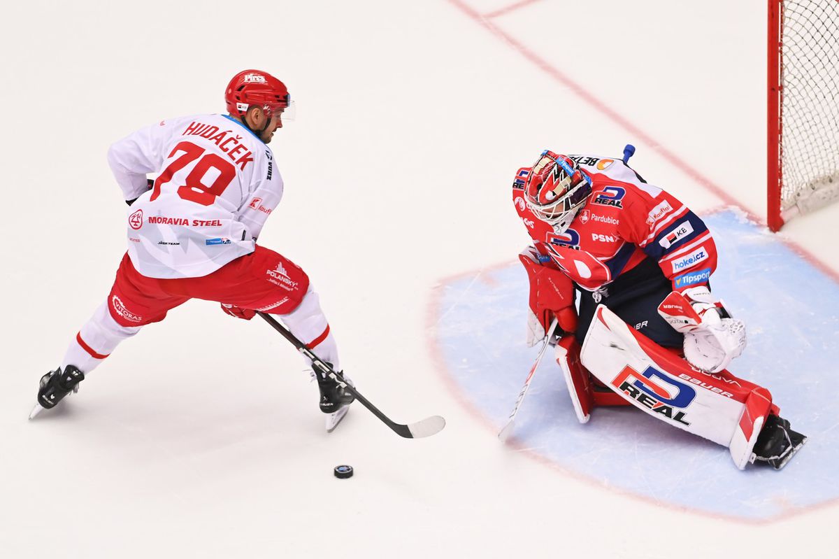 Libor Hudáček v drese Třinca.