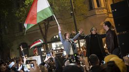 Péter Magyar, Maďarsko, Budapešť, protest