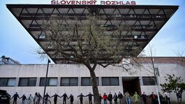 SR Bratislava RTVS protestný pochod BAX