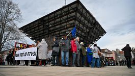 SR Bratislava RTVS protestný pochod BAX