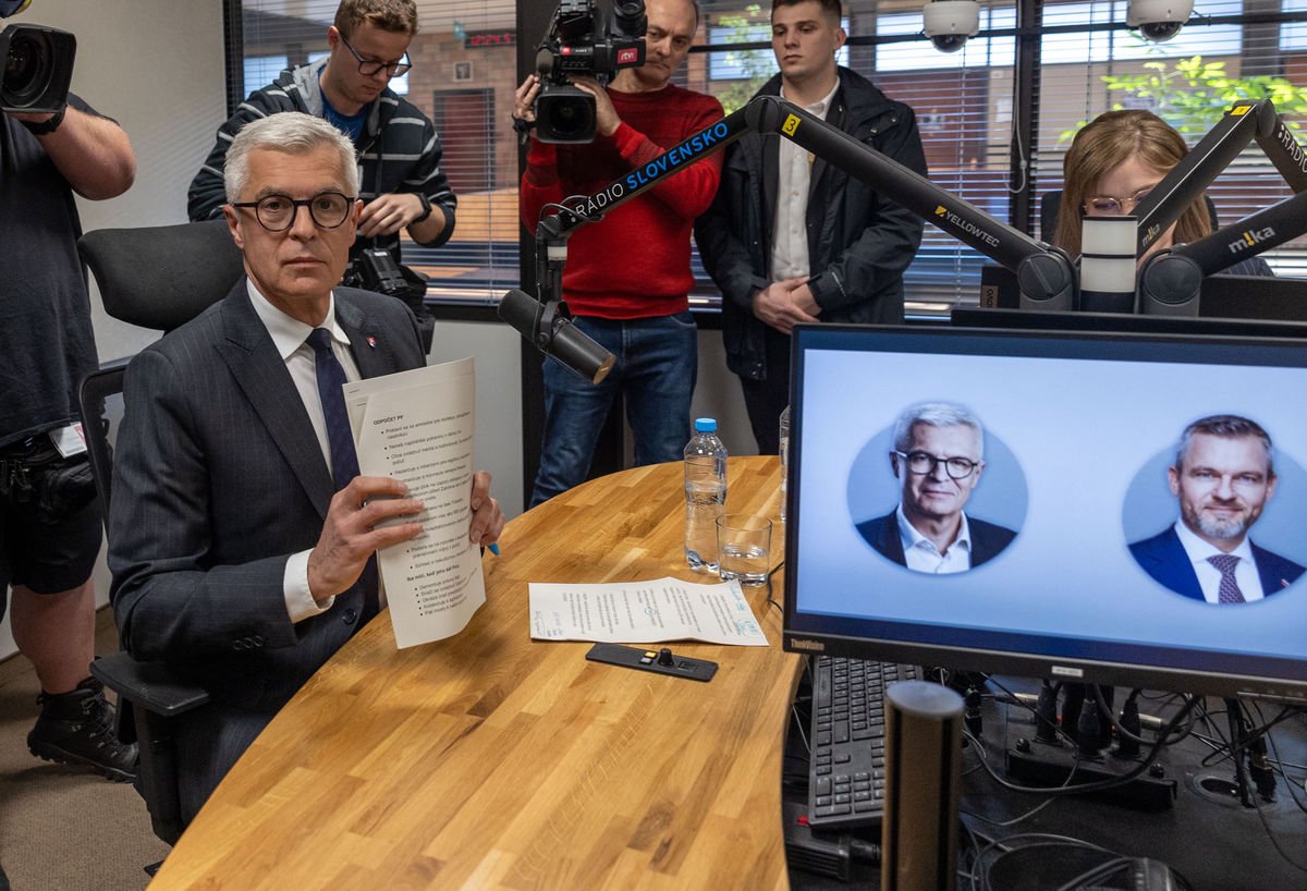 Ivan Korčok v RTVS.