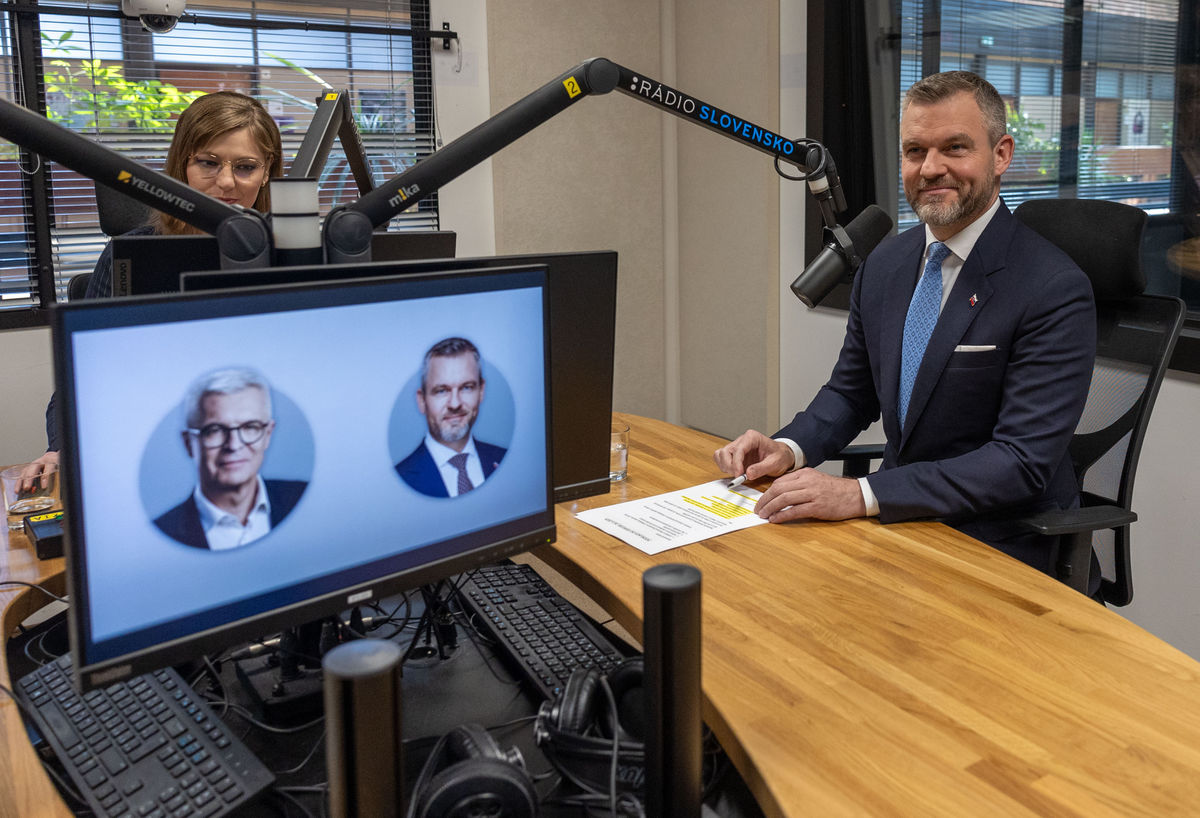 Peter Pellegrini v RTVS.