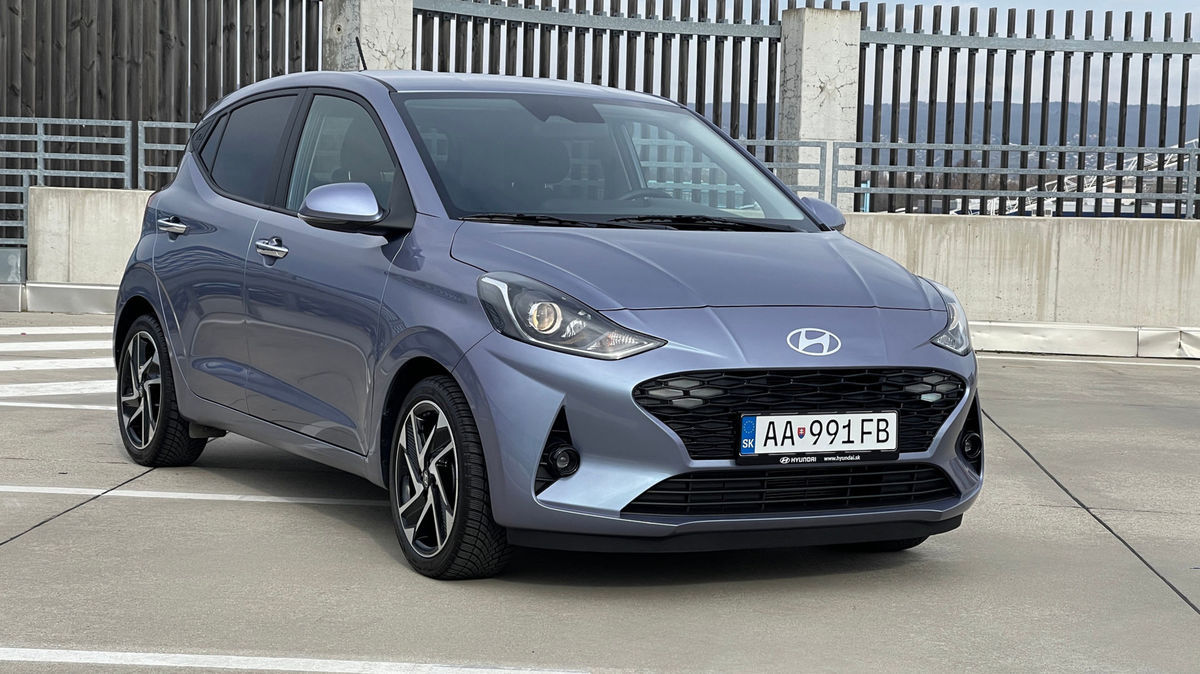 Hyundai i10 s dĺžkou iba 3,67 metra a šírkou...