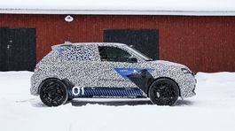 Alpine A290 - testovací prototyp 2024
