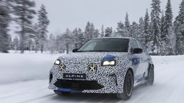 Alpine A290 - testovací prototyp 2024