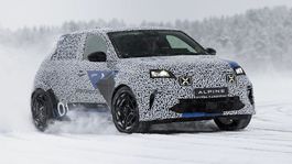 Alpine A290 - testovací prototyp 2024