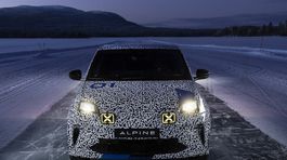 Alpine A290 - testovací prototyp 2024