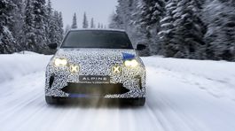 Alpine A290 - testovací prototyp 2024