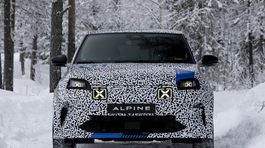 Alpine A290 - testovací prototyp 2024