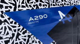 Alpine A290 - testovací prototyp 2024