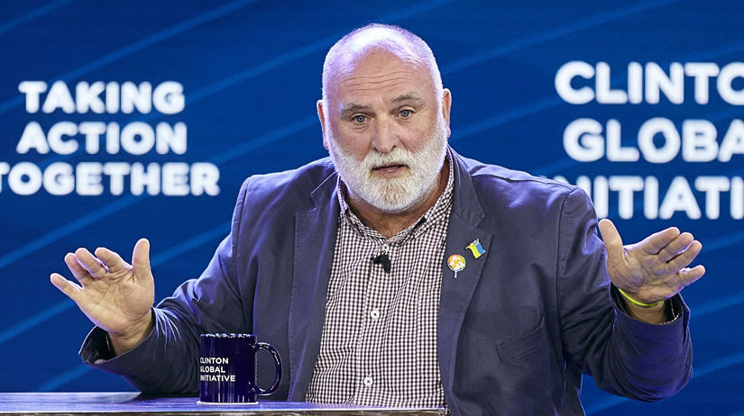 Zakladateľ organizácie World Central Kitchen...