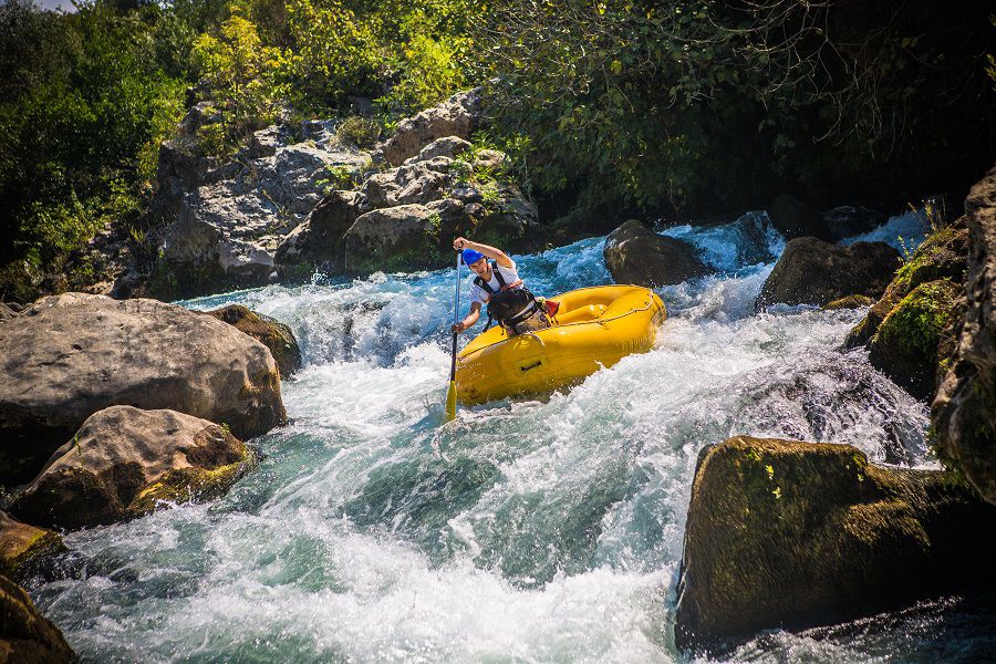 Rafting na rieke Cetina je ideálna voľba.