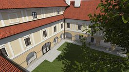 kaštieľ, Žiar nad Hronom, vizualizácia