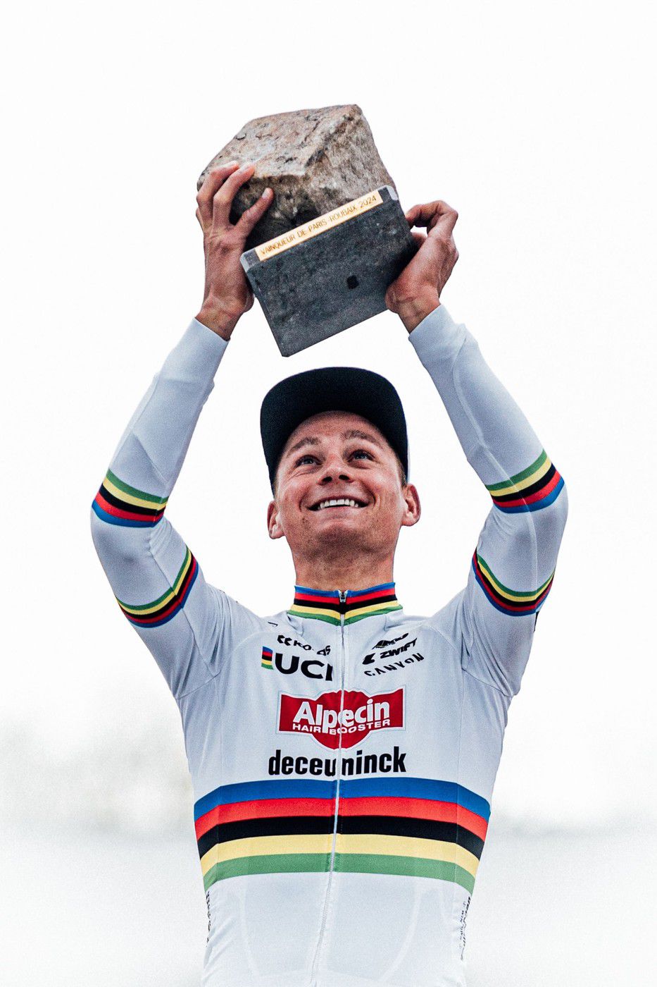 Mathieu van der Poel a slávna dlažobná kocka za...