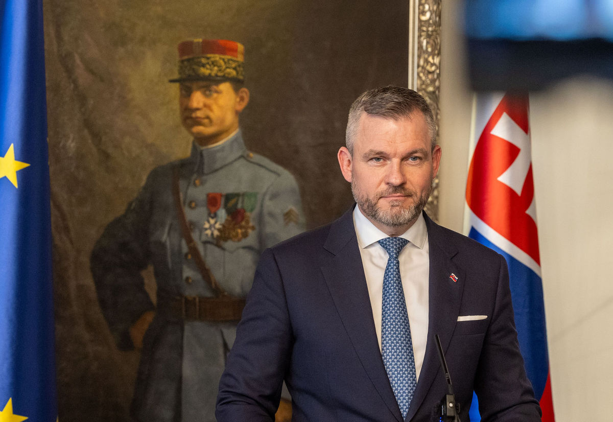 Peter Pellegrini ako predseda parlamentu...