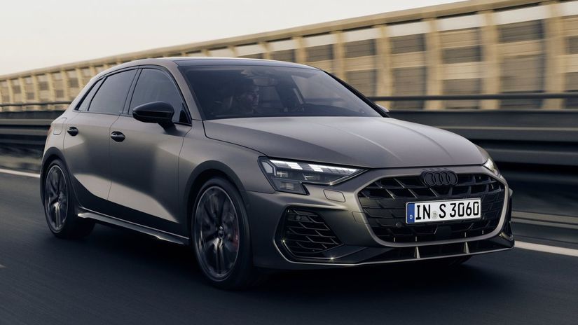 Ostrosť Audi S3 je zjavná na prvý pohľad. Má...