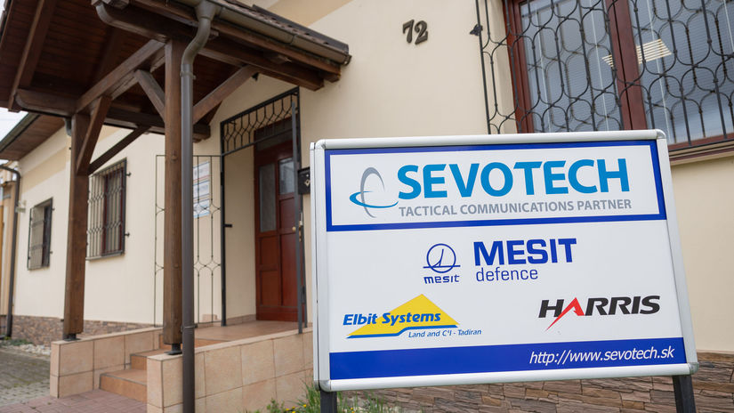 Sídlo spoločnosti Sevotech v Beckove