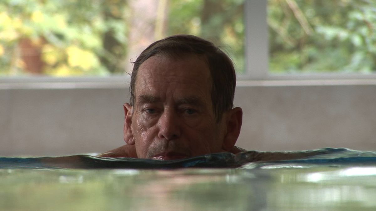 Záber z dokumentárneho filmu Tady Havel,...