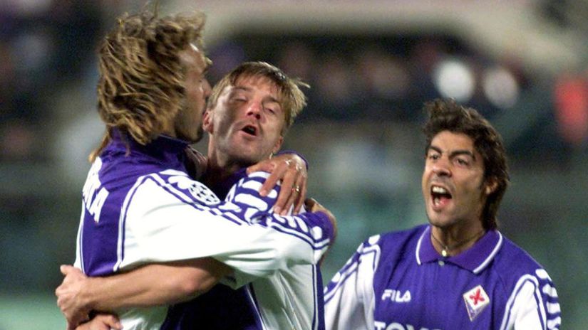 AC Fiorentina Gabriel Batistuta Tomáš Řepka